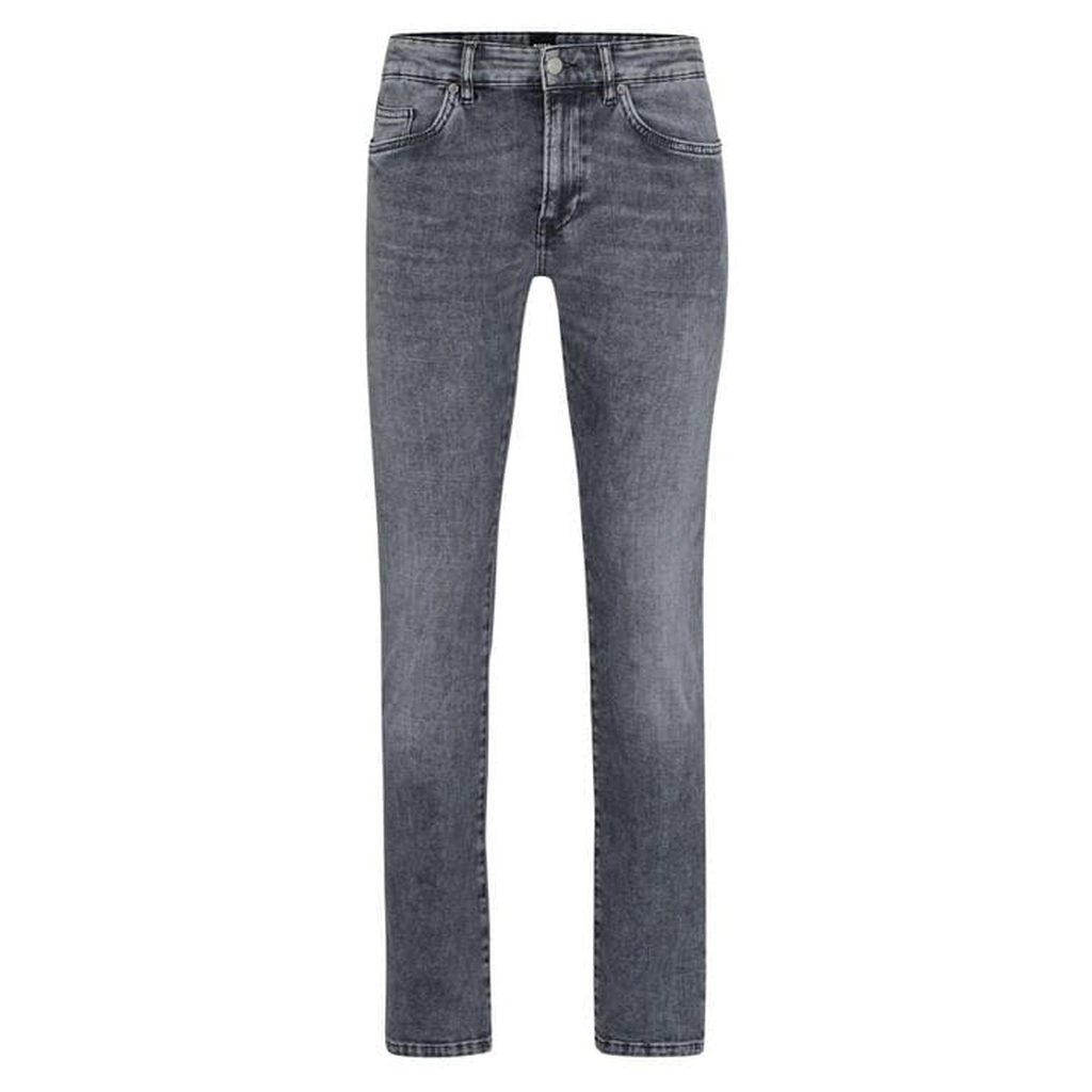 Hugo Boss Delaware3 Slim-Fit Jeans - Grey